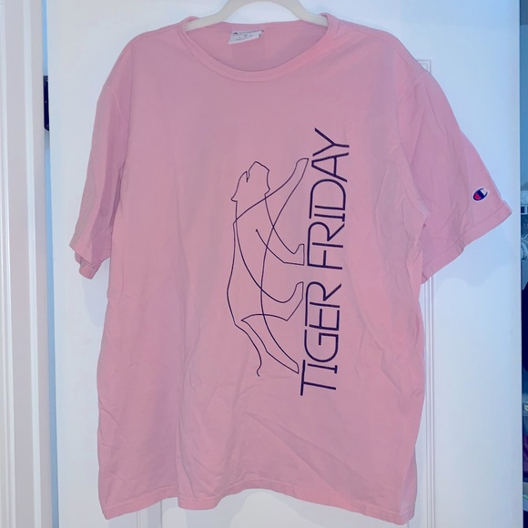 TFxChampion "Street Ink" Oversized T-shirt - Bubble Gum TIGER FRIDAY - Picture 3 of 5